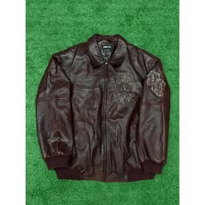 Pelle Pelle Vintage Jacket Burgundy Size 56